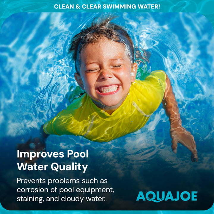 Aqua Joe Pool & Spa Calcium Increaser, Calcium Chloride Pellets, 50 lbs., CCPL50