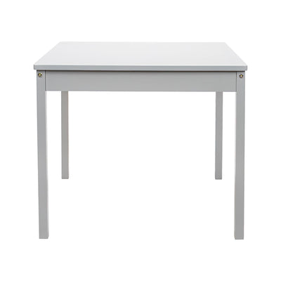 PJ Wood Children's Table and 2 Chairs Set for Kids Ages 1-5 Years Old (Open Box)