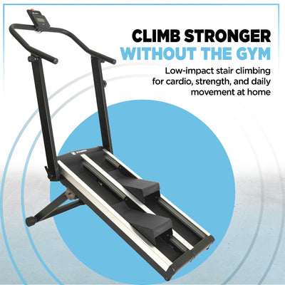 Stamina Stair Climber, Compact Exercise Stepper Machine for Home Workout - VMInnovations