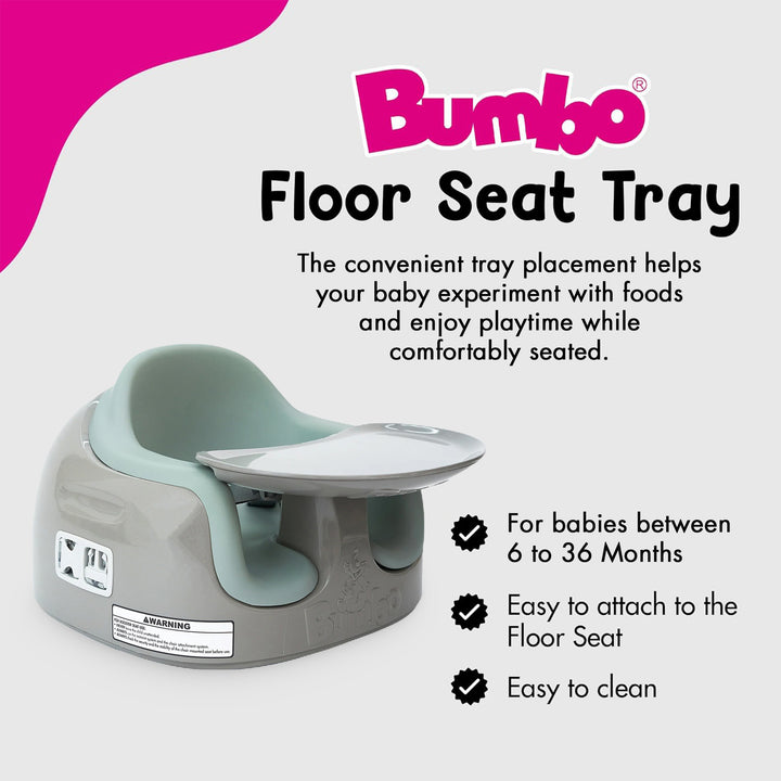 Bumbo Toddler Multi Seat 3-in-1 Booster High Chair and Tray, Breige & Agave