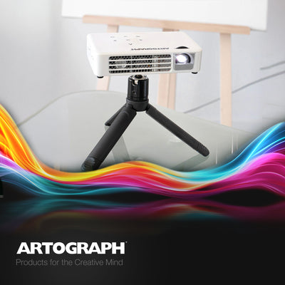 Artograph Smart HD Digital Art Projector with Remote + Mini Tripod Tabletop