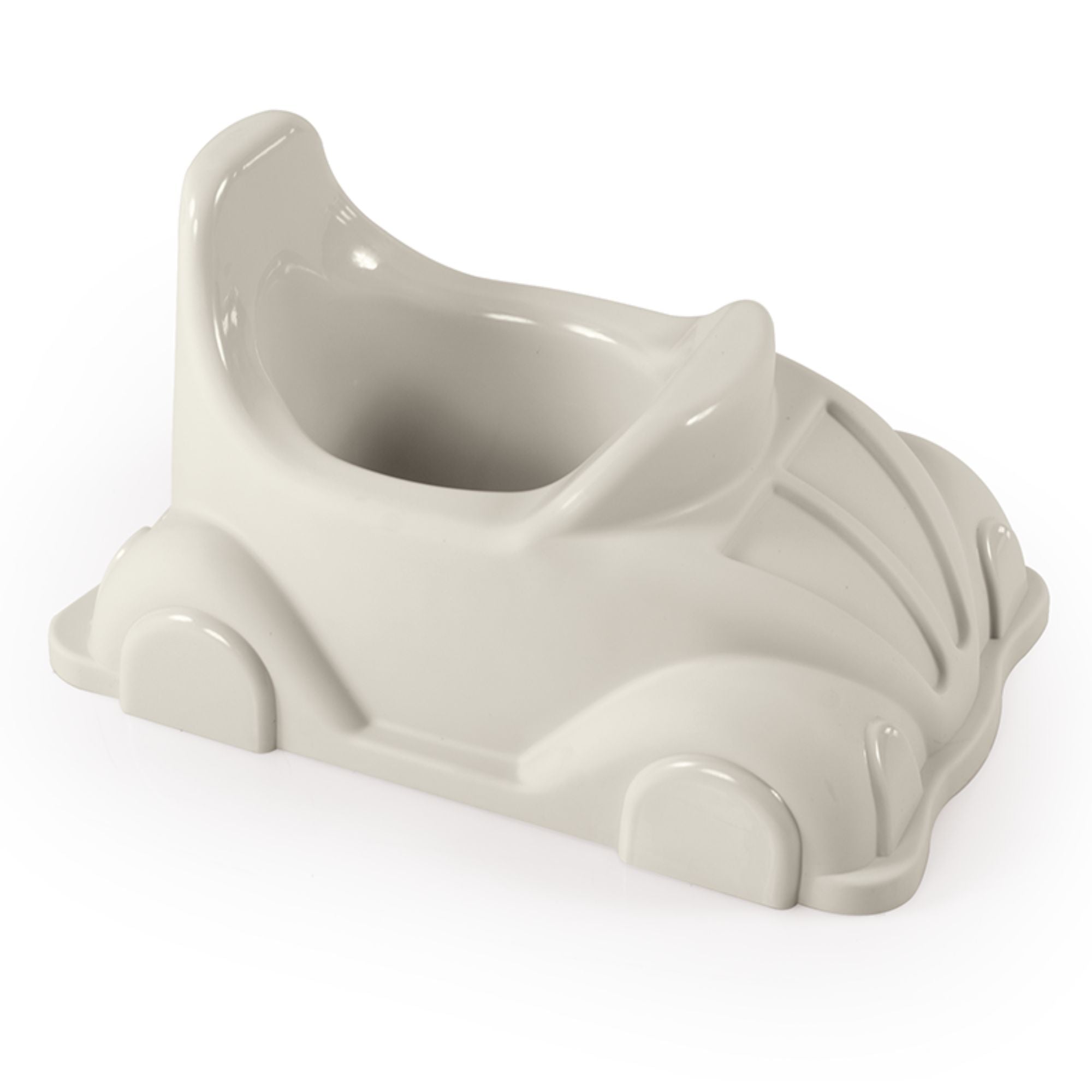 Dolu Nuve Portable Potty for Toddlers 18+ Months with Car-Themed Design, Beige (Open Box)