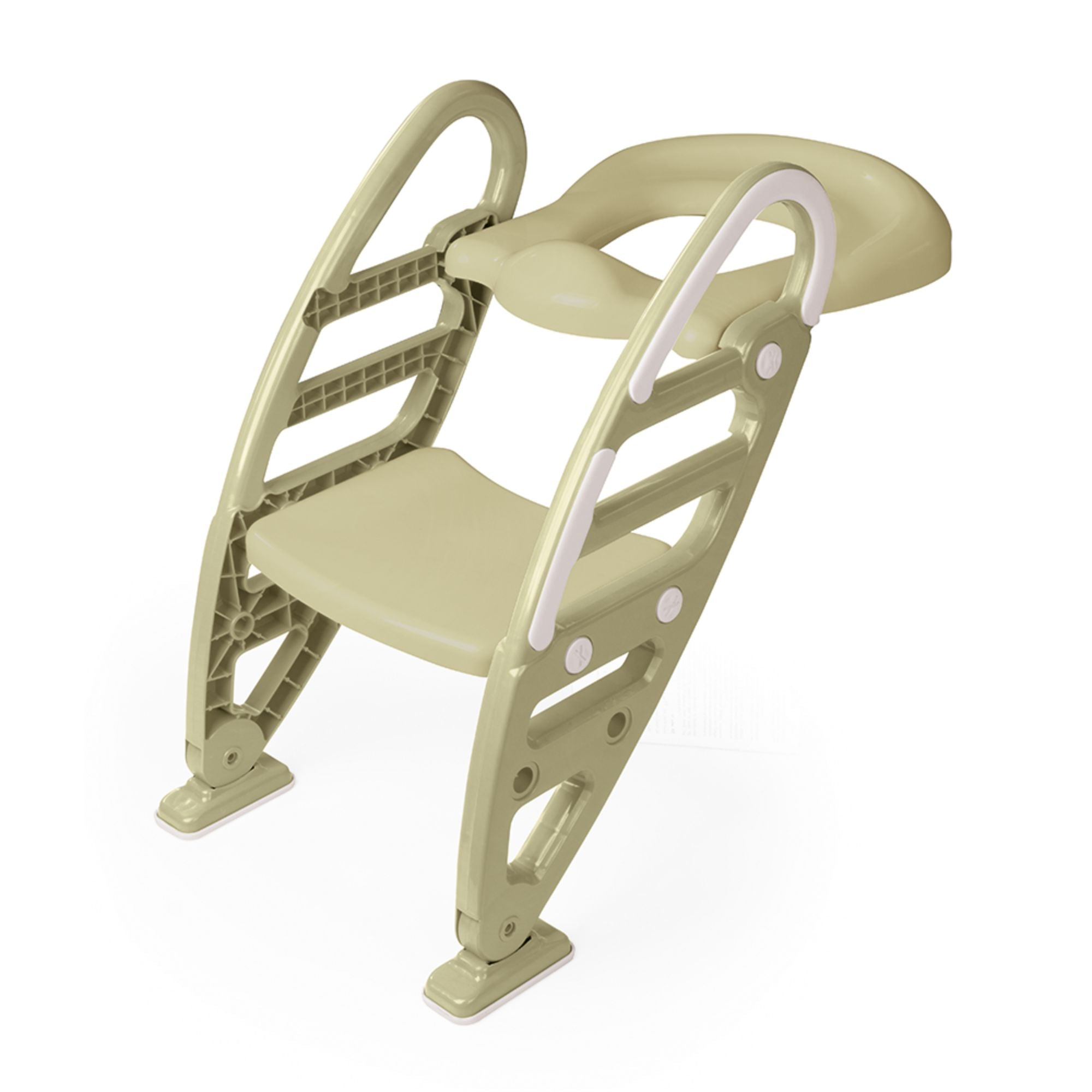 Dolu Nuve Potty Toilet Training Seat with Adjustable Ladder for Kids, Eco Green - VMInnovations