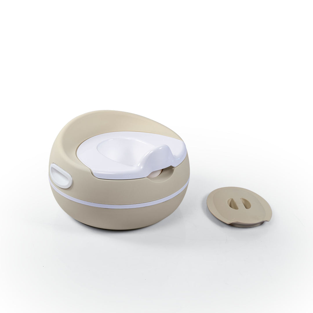 Dolu Nuve Potty Training Seat, Portable Toilet Chair for Kids, Relax Beige