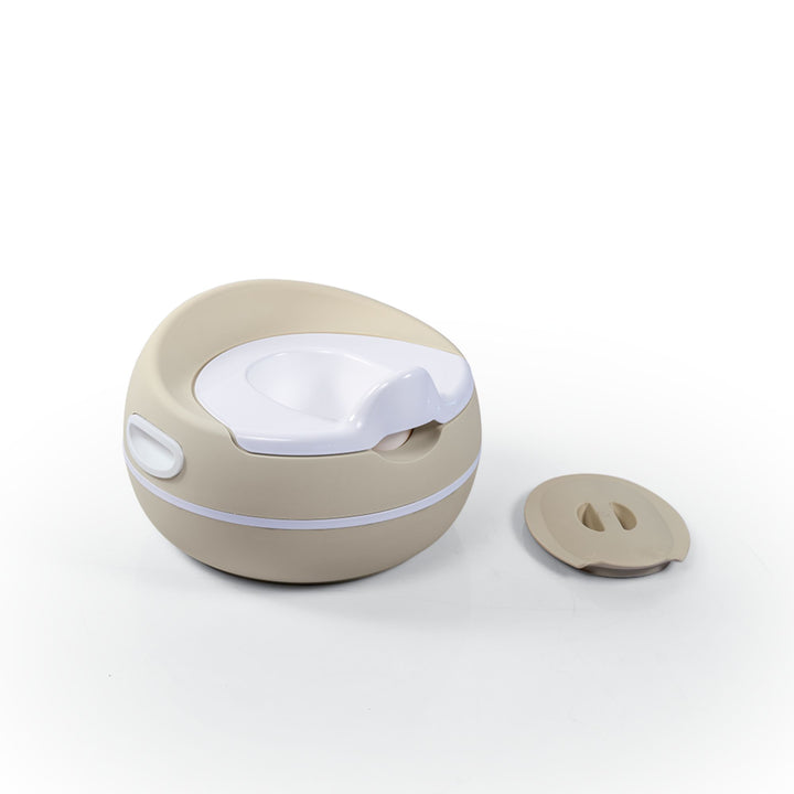 Dolu Nuve Potty Training Seat, Portable Toilet Chair for Kids, Relax Beige