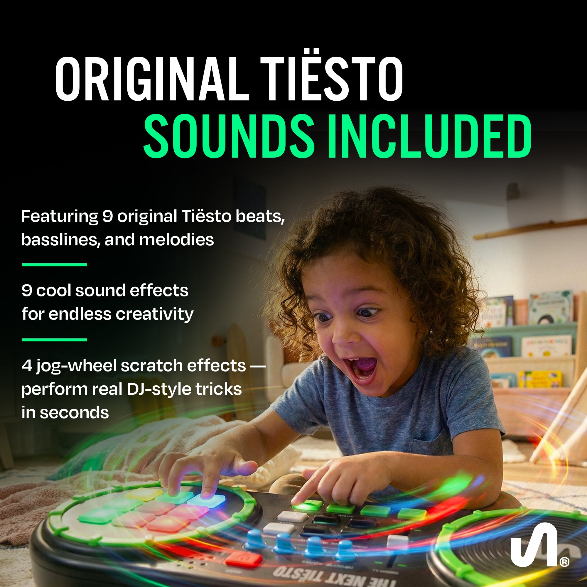 DJ Marty sneak MIX 6枚セット The Next Beat by Tiesto First DJ Mixer for Kids w/Jog Wheel