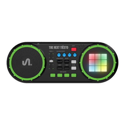 The Next Beat by Tiesto Mixer for Kids w/Jog Wheel, Effects, & LED (Open Box) - VMInnovations
