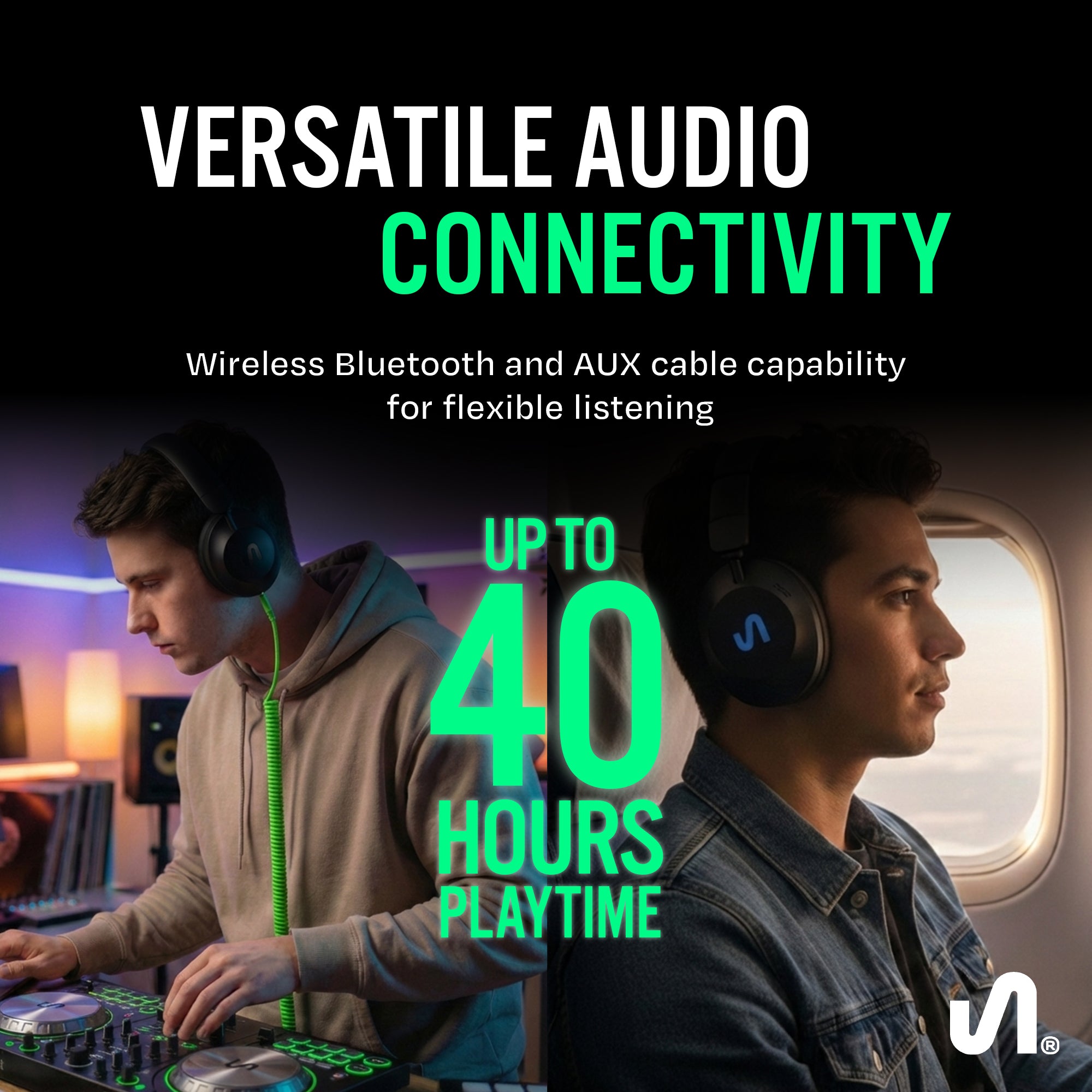 The Next Sound by Tiesto Over-Ear Wireless Noise Cancelling