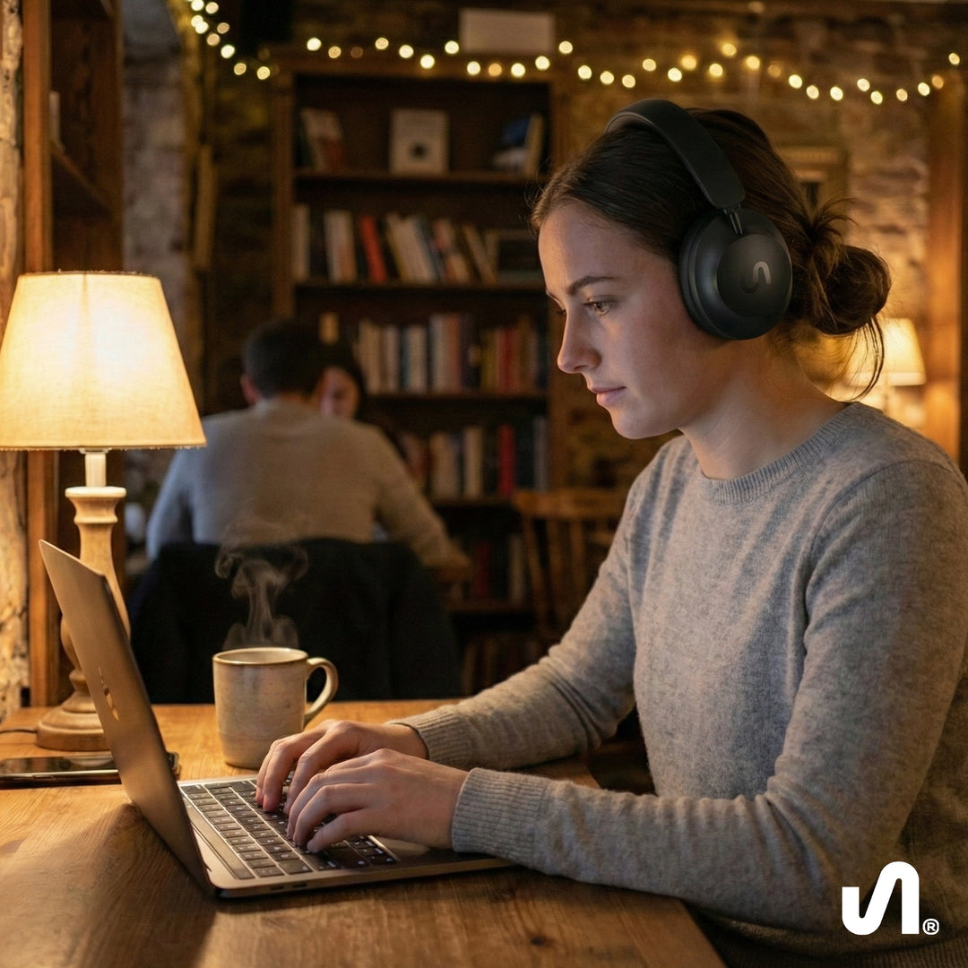 The Next Sound by Tiesto Over-Ear Wireless Noise Cancelling Headphones, MX41H