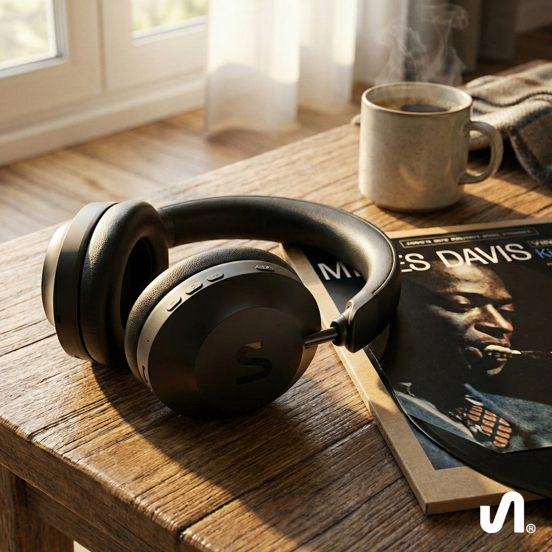 The Next Sound by Tiesto Over-Ear Wireless Noise Cancelling Headphones(Open Box)
