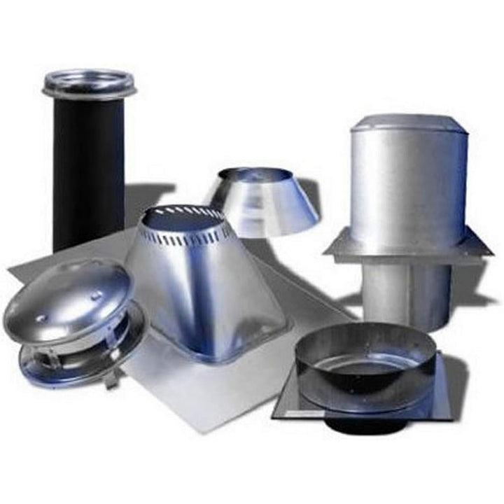 Selkirk Sport Stainless Steel Selkirk 6 Stove Pipe Ceiling Support Kit