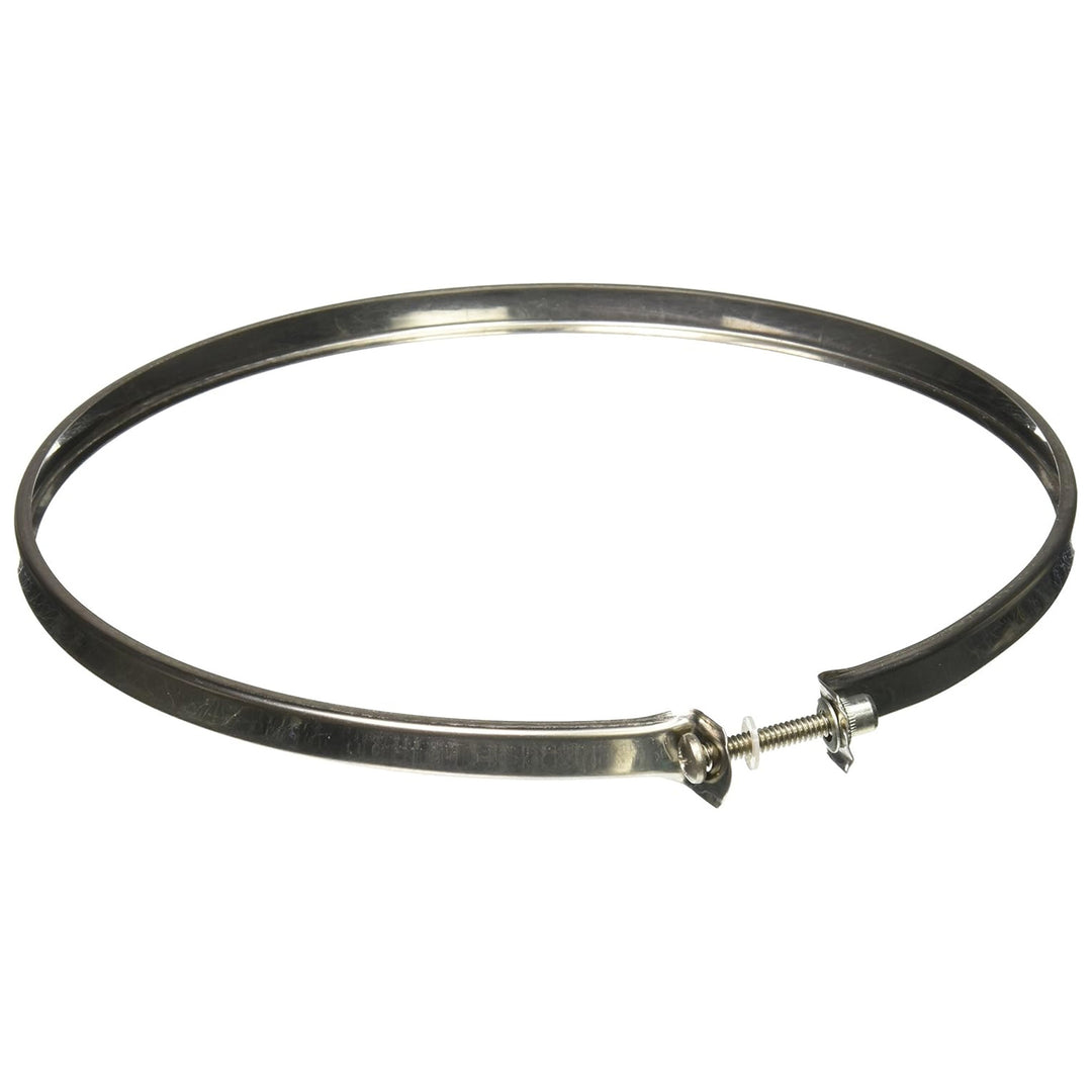 Selkirk 6" SureTemp Chimney Locking Band Stainless Steel Ring, Silver, 206450