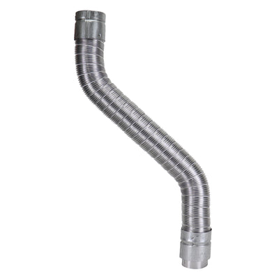 Selkirk 4EFC5 5-Foot Expandable Gas Vent Flex Connector, 4-Inch Diameter, 174061 - VMInnovations