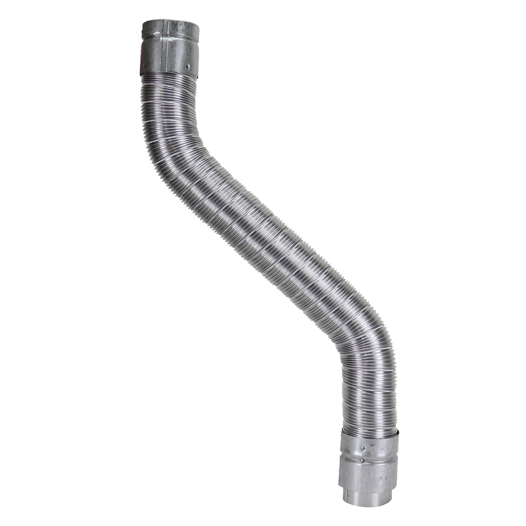 Selkirk 4EFC5 5ft Expandable Gas Vent Flex Connector, 4" Diameter (Open Box) - VMInnovations