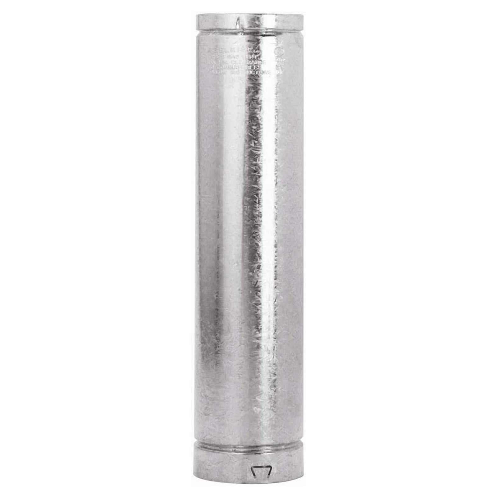 Selkirk 4" Diameter Round Pipe, Aluminum Type B Gas Vent, 36" Length, 104036 - VMInnovations
