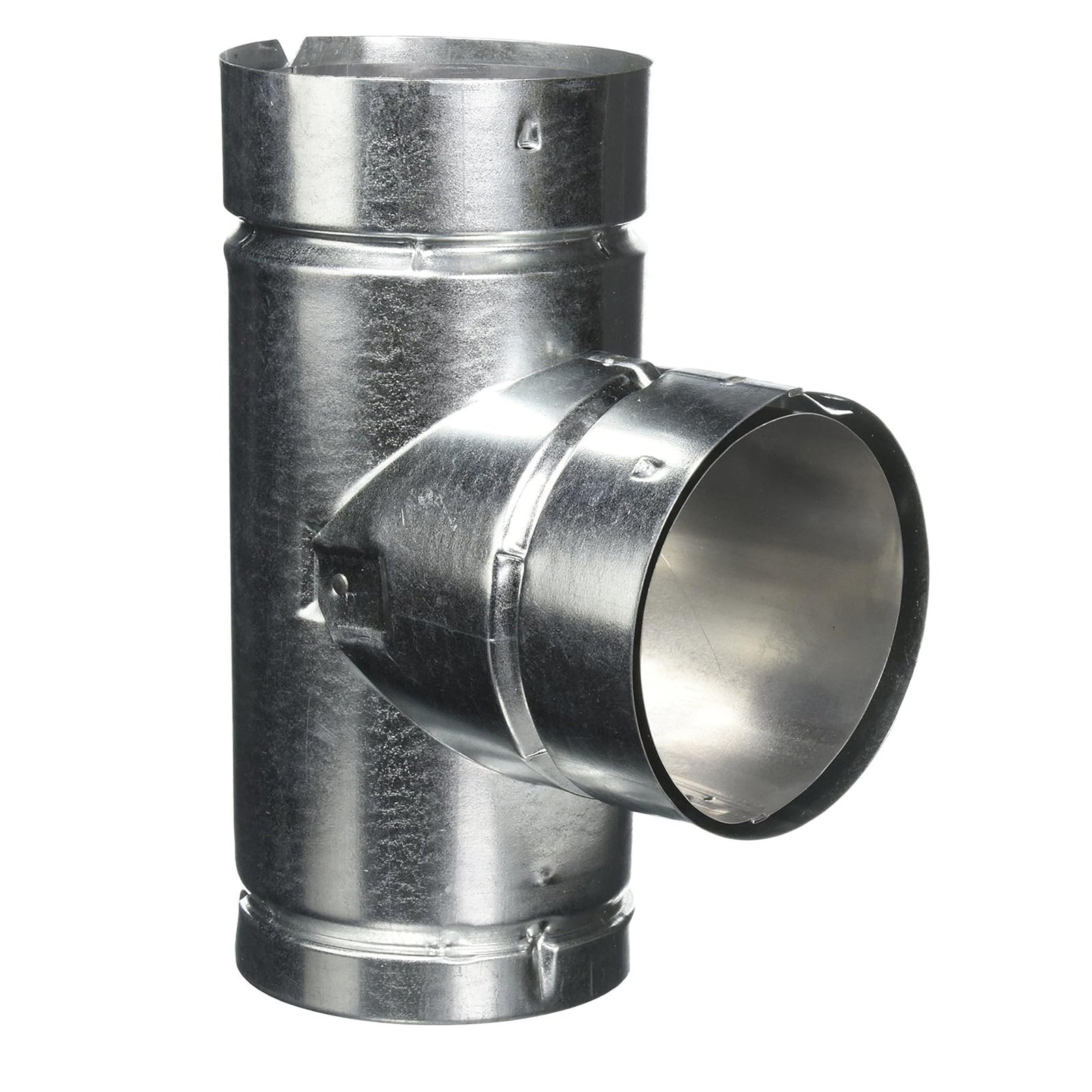 Selkirk 4" Diameter Round Tee, Aluminum Double Wall Type B Gas Vent, 104100 - VMInnovations