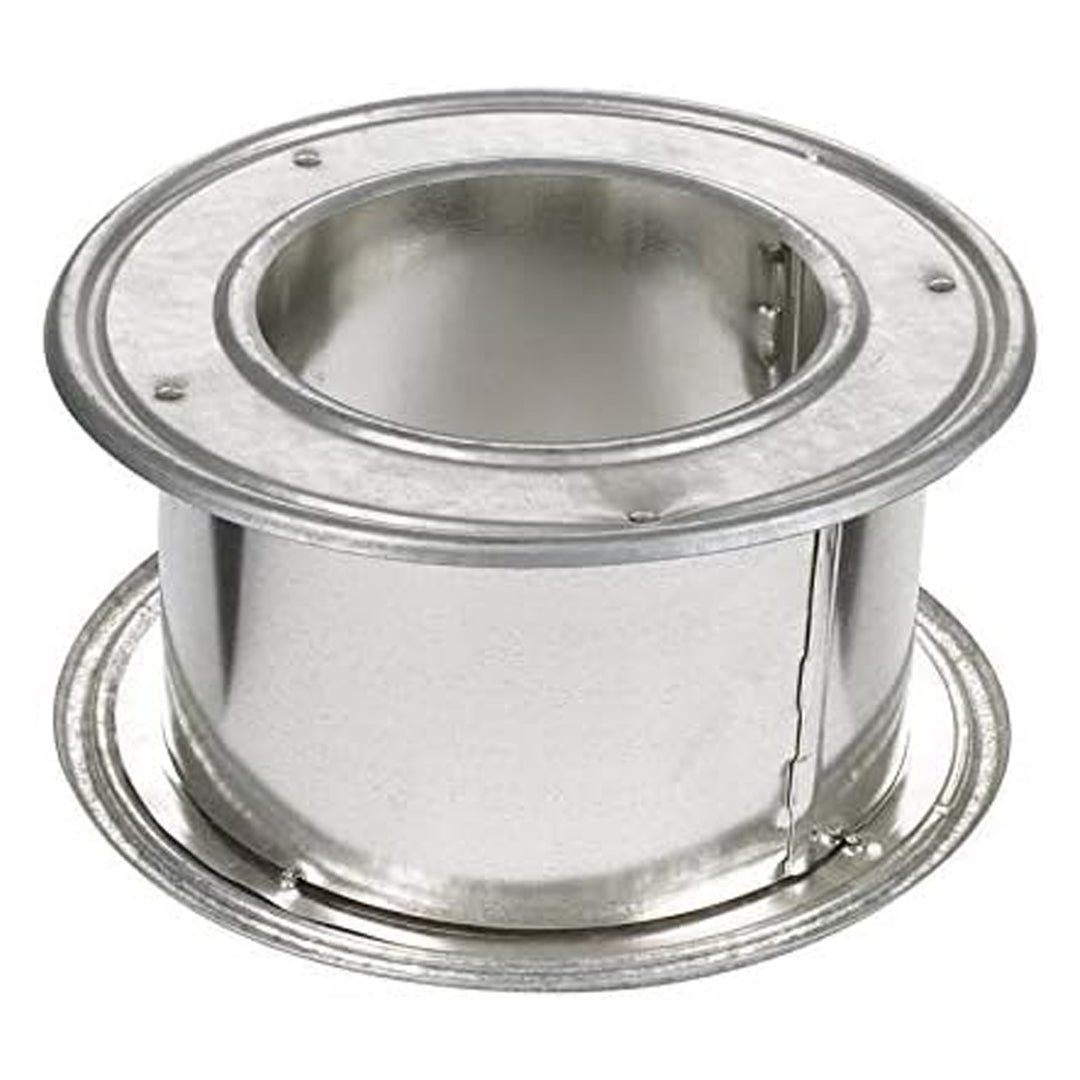 Selkirk 4" Diameter Adjustable Wall Thimble, Aluminum Type B Gas Vent, 187704