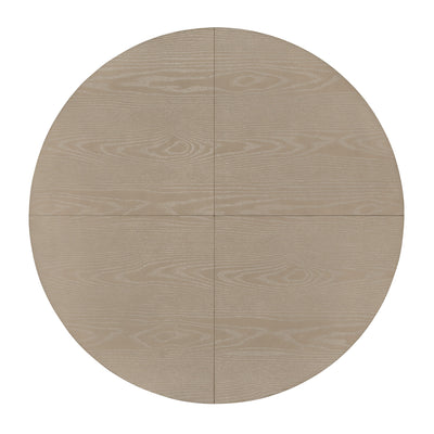 ROME + OAK Spier 40" Modern Farmhouse Pedestal Table, Rustic Beige (Open Box) - VMInnovations