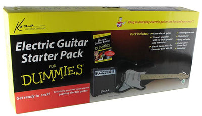 Kona KEFD39PK 39" Electric Guitar Starter Pack + Extras - Open Box