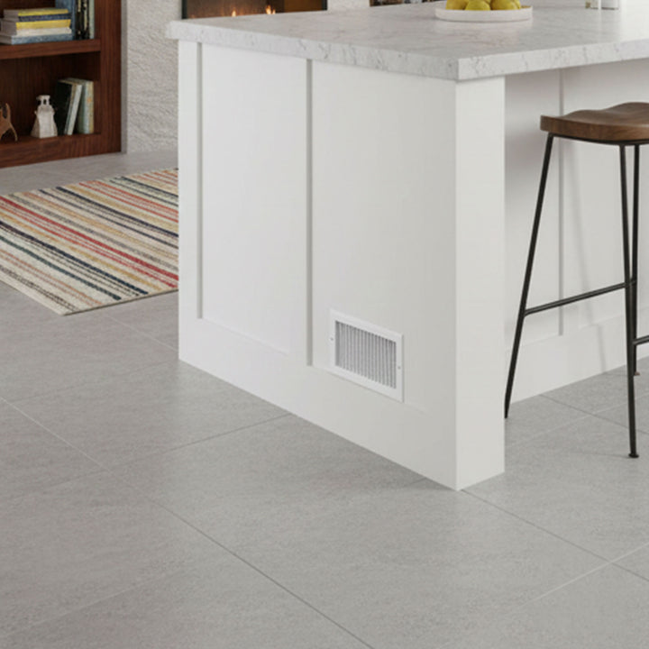 Hart & Cooley 8 x 8 Inch Air Vent Cover, Register w/Multi-Shutter Damper, White