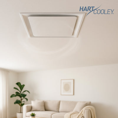 Hart & Cooley 6" Steel Plate Diffuser with Fixed Collars & R6 Molder Insulation - VMInnovations