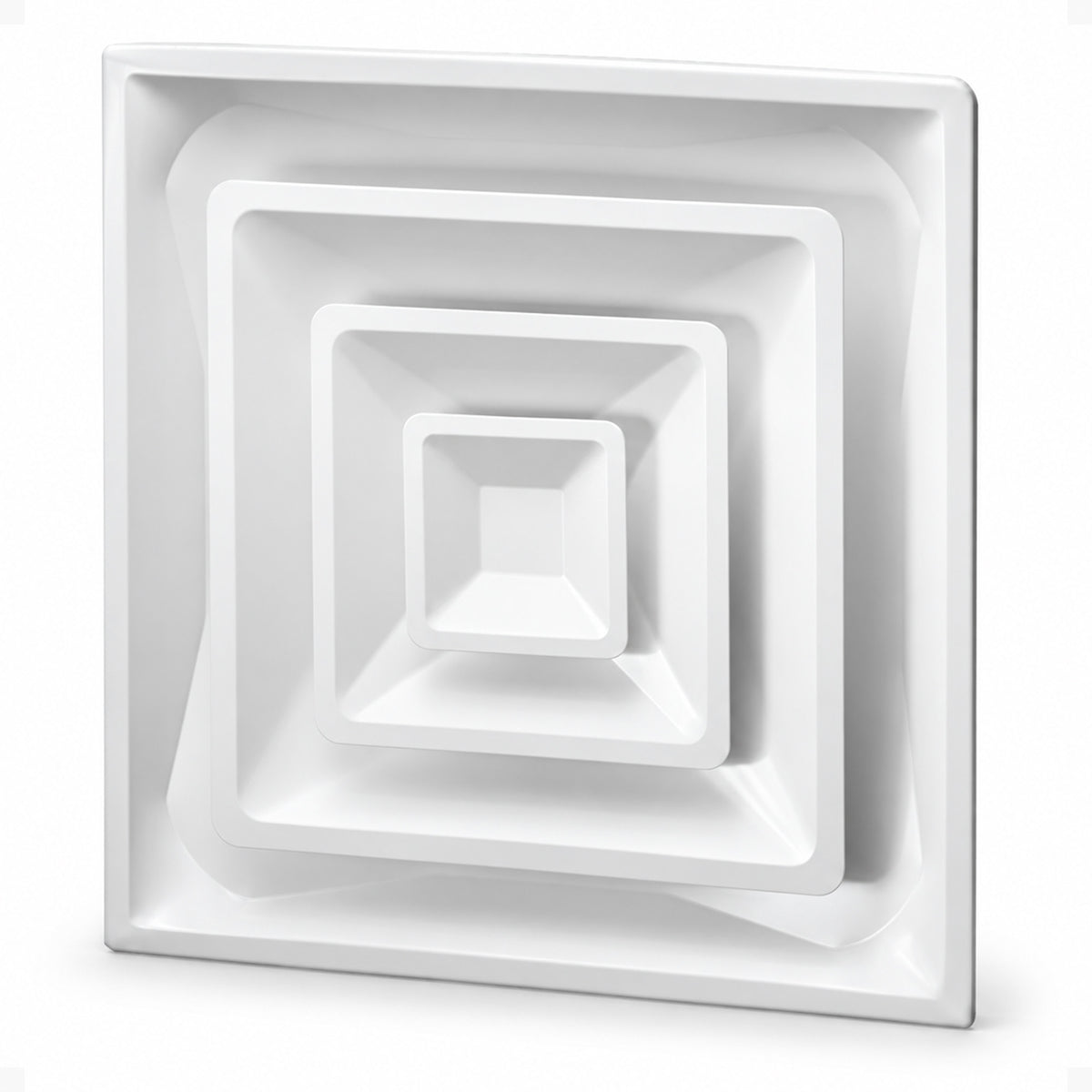 Hart & Cooley Steel 4-Way Diffuse with 3 Cone Design and 10 Inch Fixed Collar - VMInnovations