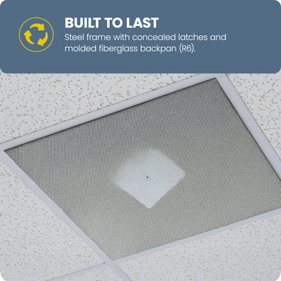 Hart & Cooley Steel Perforated Supply with R4.2 Fiberglass Molded Insulation - VMInnovations