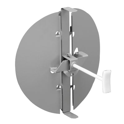 Hart & Cooley 6 Inch Round Butterfly Damper for T-Bar Diffuser Vent, Golden Sand - VMInnovations