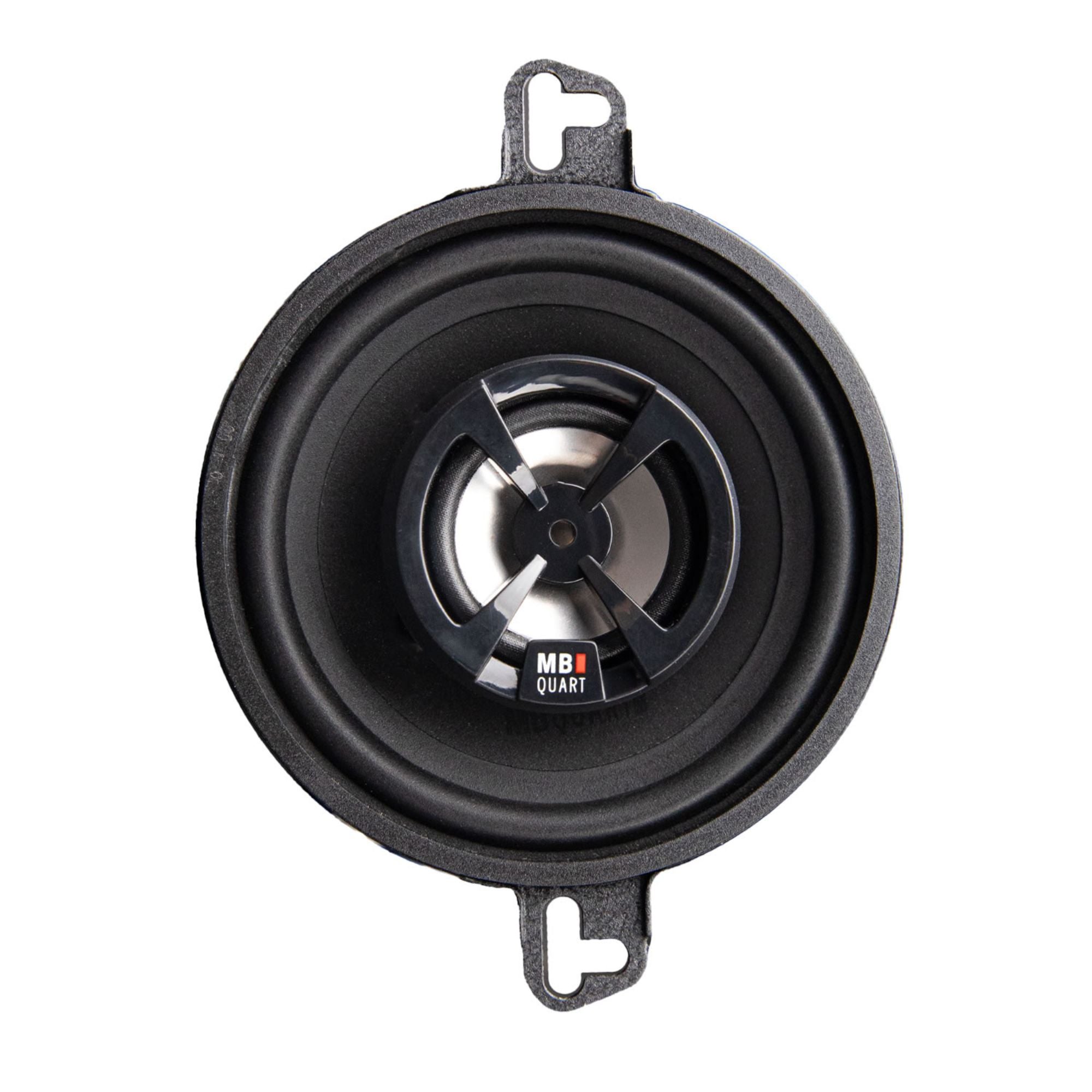 MB Quart Discus 3.5" 2-Way Car Audio Component Coaxial Speakers, 70W Peak Power - VMInnovations