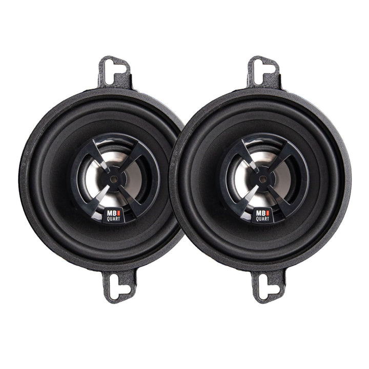MB Quart Discus 3.5" 2-Way Car Audio Component Coaxial Speakers, 70W Peak Power