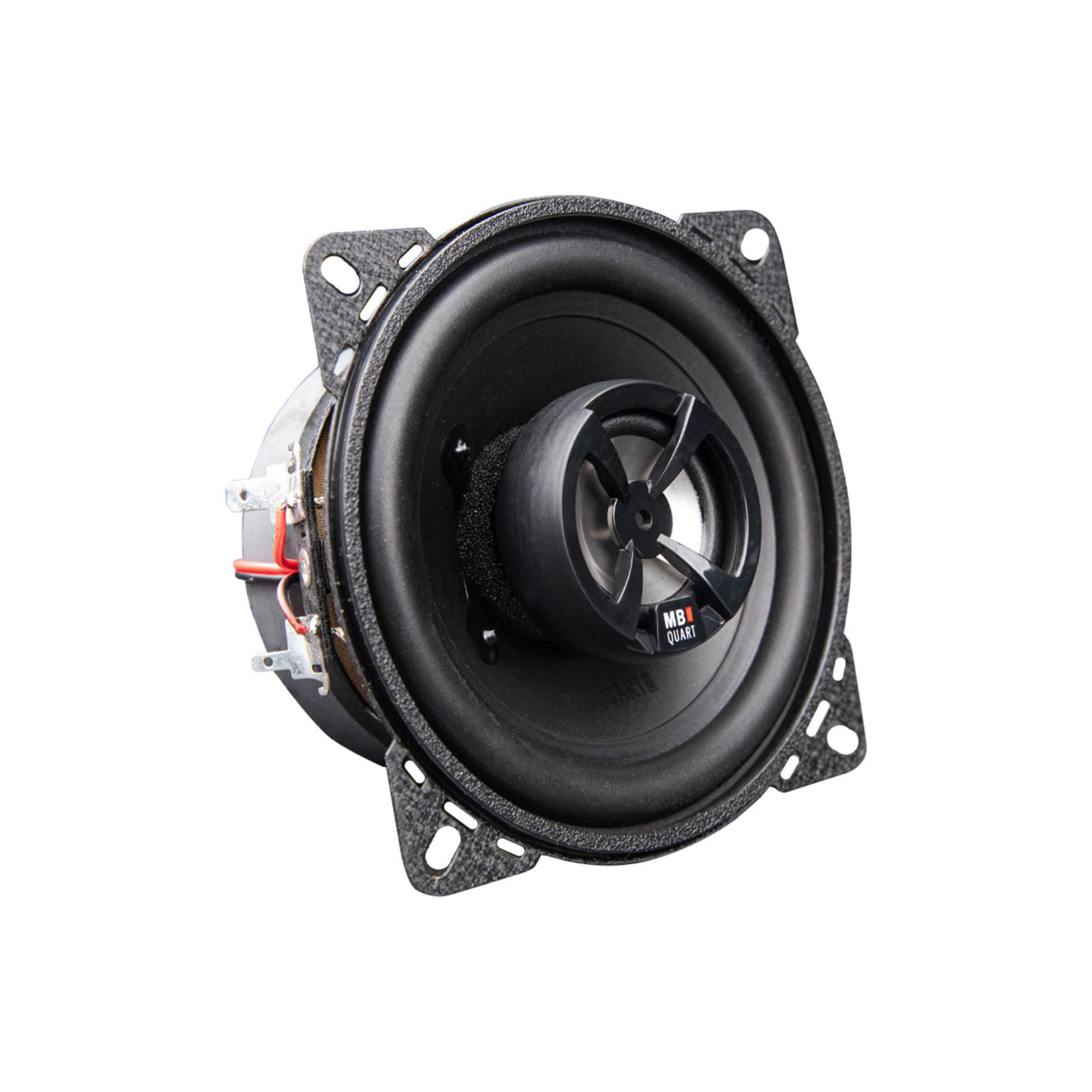 MB Quart Discus 4" 2-Way Car Audio Component Coaxial Speakers, 80W Peak Power - VMInnovations