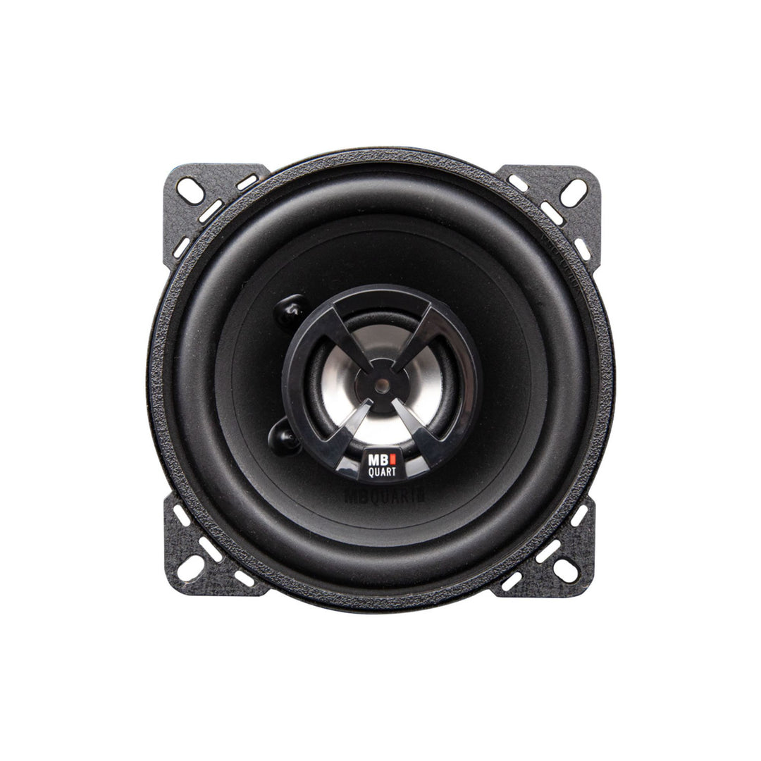 MB Quart Discus 4" 2-Way Car Audio Component Coaxial Speakers, 80W Peak Power