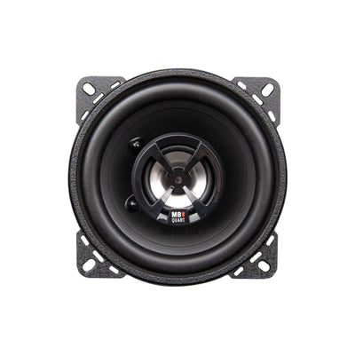 MB Quart Discus 4" 2-Way Car Audio Component Coaxial Speakers, 80W Peak Power - VMInnovations