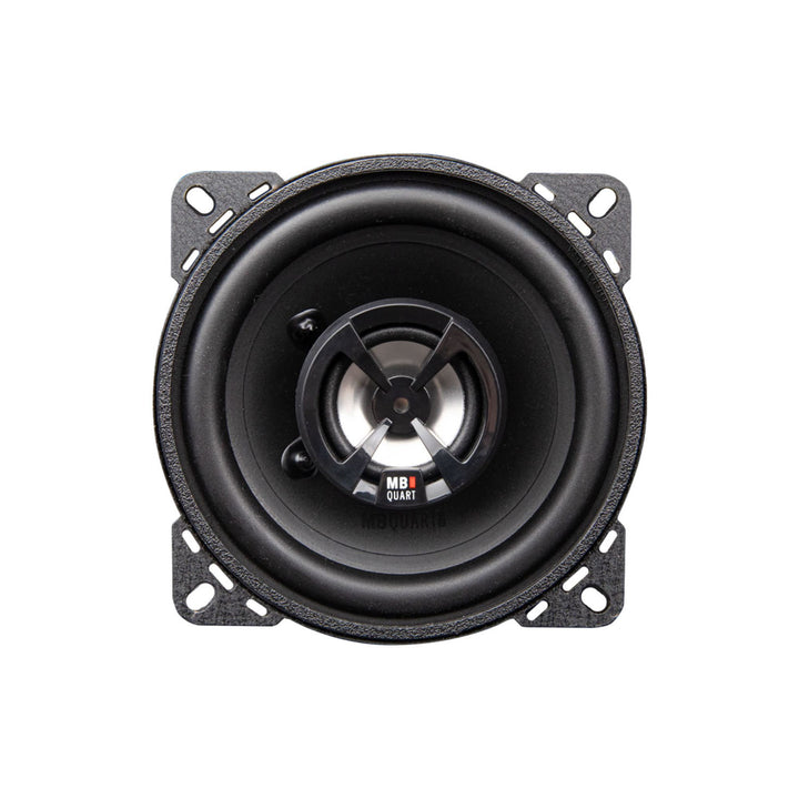 MB Quart Discus 4" 2-Way Car Audio Component Coaxial Speakers, 80W Peak Power