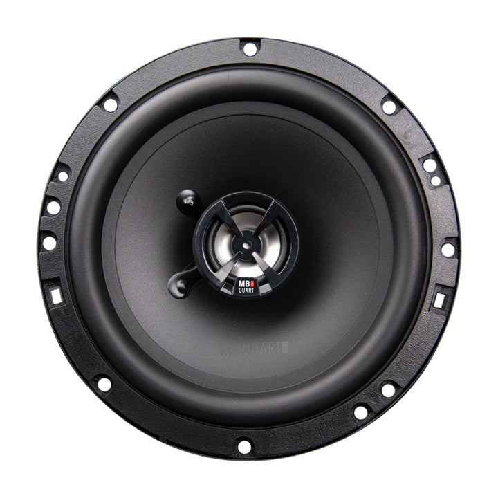 MB Quart Discus 6.5" 3-Way Car Audio Component Coaxial Speakers, 120W Peak Power
