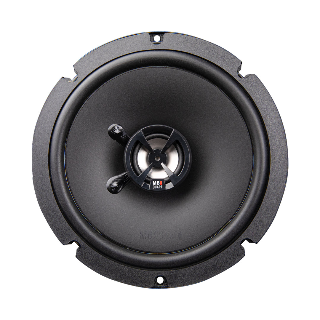 MB Quart DK2-116S Discus 6.5-Inch Shallow Mount 2-Way Coaxial Car Speakers - VMInnovations