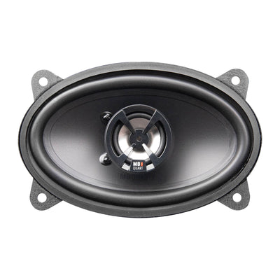 MB Quart 4x6-Inch 2 Way Car Audio Coaxial Speakers, 180W Peak Power, 88 dB, Pair - VMInnovations