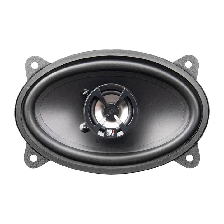 MB Quart 4x6-Inch 2 Way Car Audio Coaxial Speakers, 180W Peak Power, 88 dB, Pair