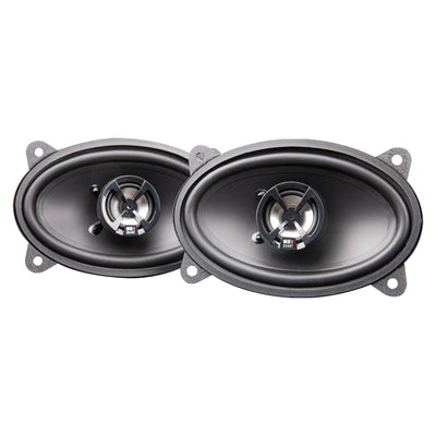 MB Quart 4x6-Inch 2 Way Car Audio Coaxial Speakers, 180W Peak Power, 88 dB, Pair - VMInnovations