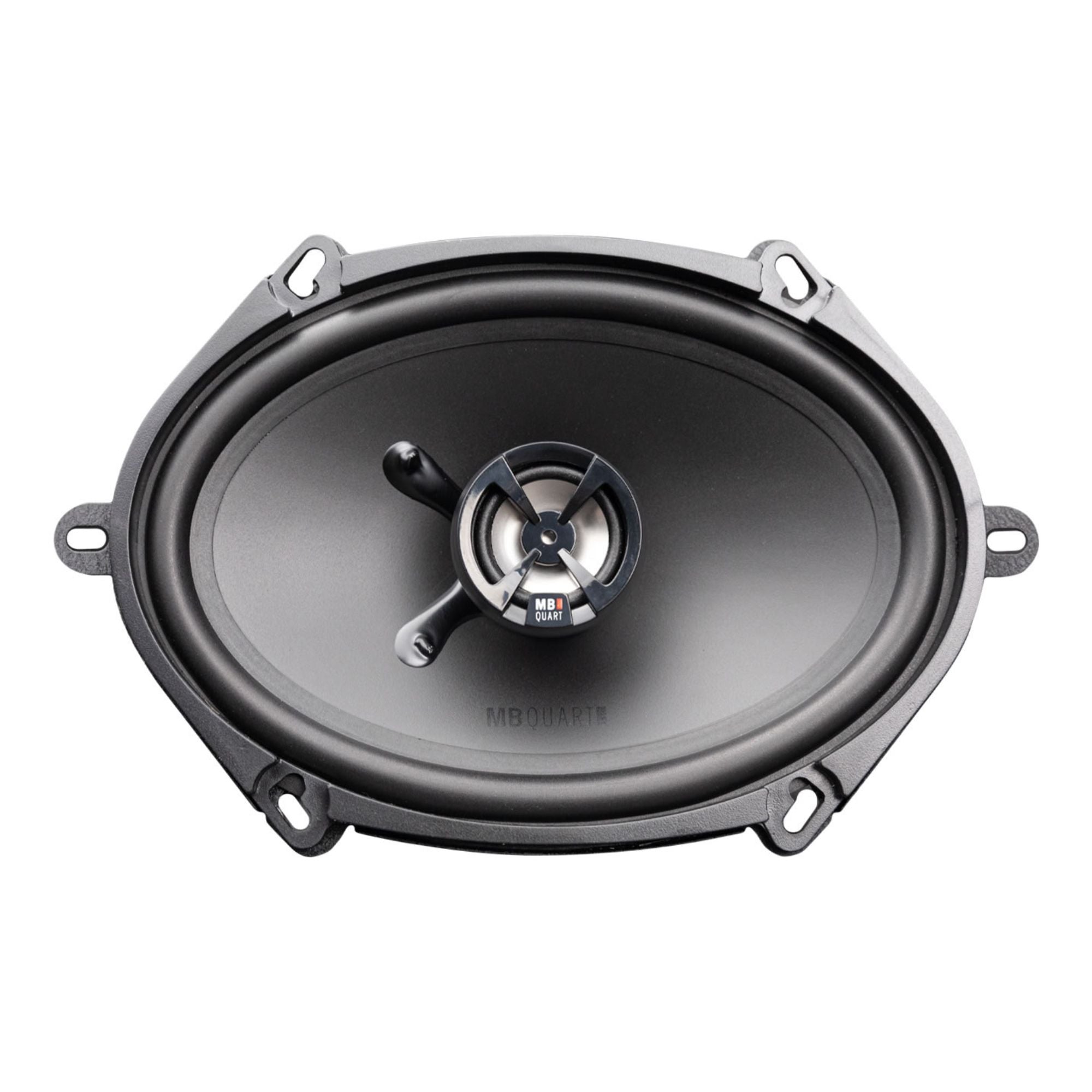 MB Quart Discus 5x7" & 6x8" 2 Way Car Audio Coaxial Speakers, 100W Peak, Pair - VMInnovations