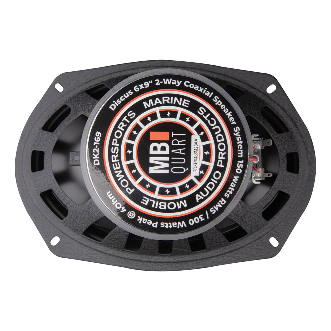 MB Quart 6x9-Inch 2 Way Car Audio Coaxial Speakers, 150W Peak Power, 88 dB, Pair