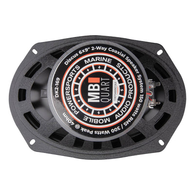 MB Quart 6x9" 2 Way Speakers and Discus 6.5" 3 Way Car Audio Coaxial Speaker Set