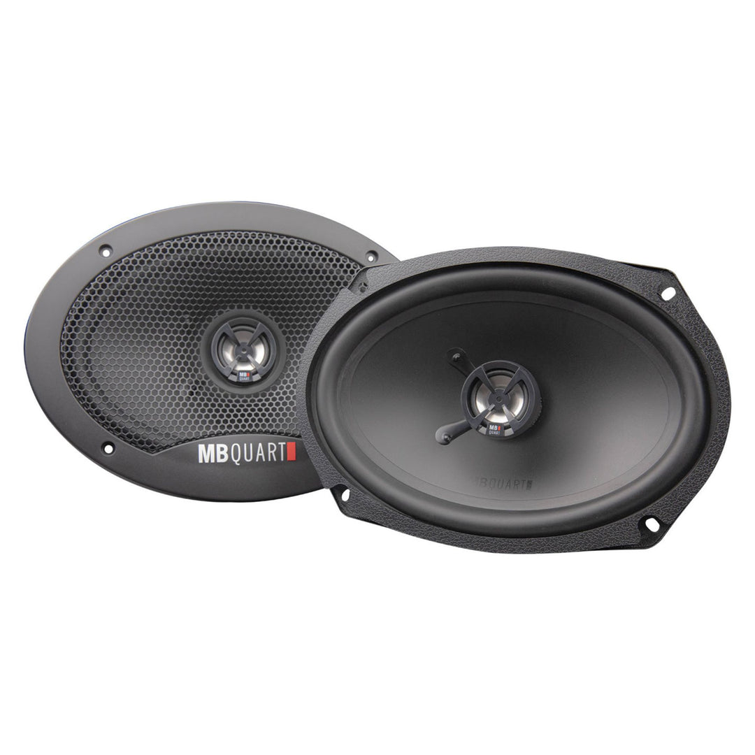 MB Quart 6x9-Inch 2 Way Car Audio Coaxial Speakers, 150W Peak Power, 88 dB, Pair