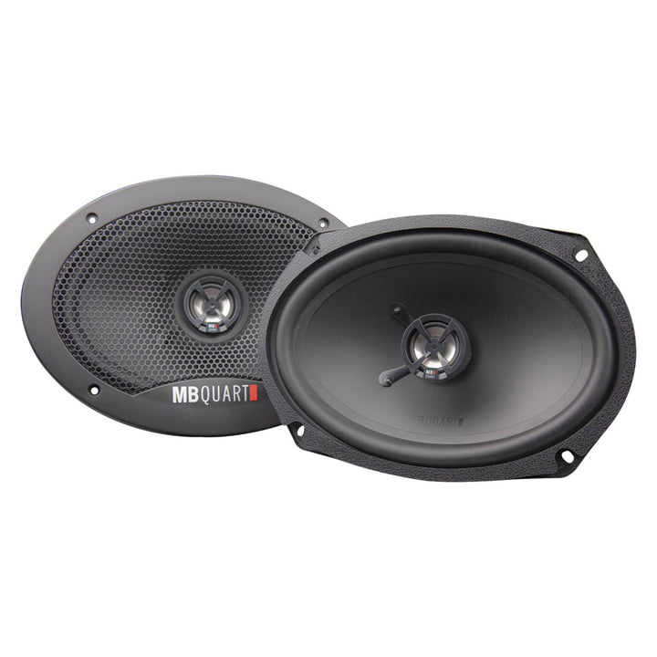 MB Quart 6x9-Inch 2 Way Car Audio Coaxial Speakers, 150W Peak Power, 88 dB, Pair