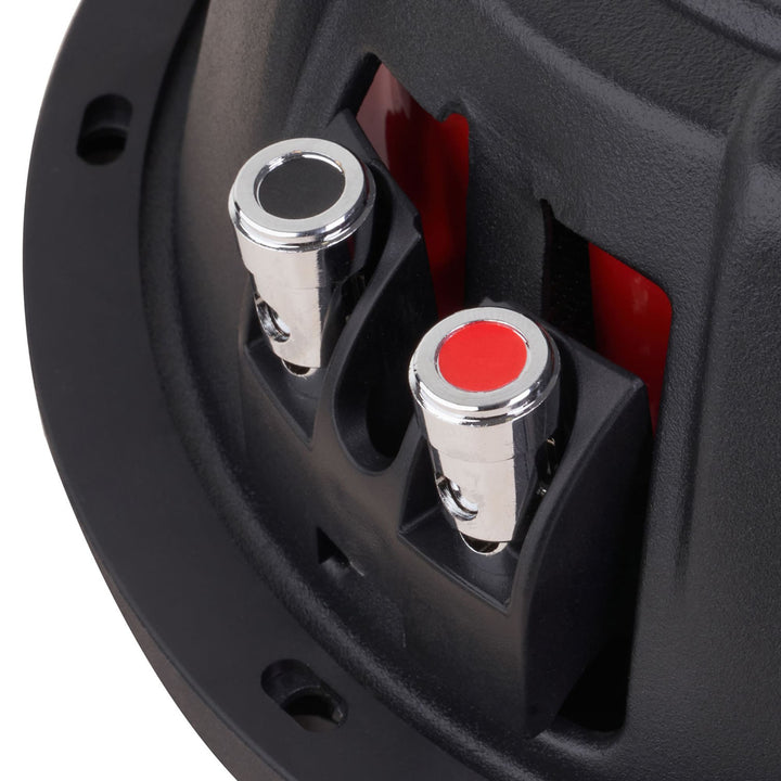 MB Quart 8" Shallow Wall Mount Stereo Subwoofer with 500W Peak Power, Black