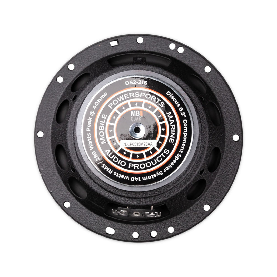 MB Quart Discus High-Performance 6.5" Car Audio Component Speaker System, 140W