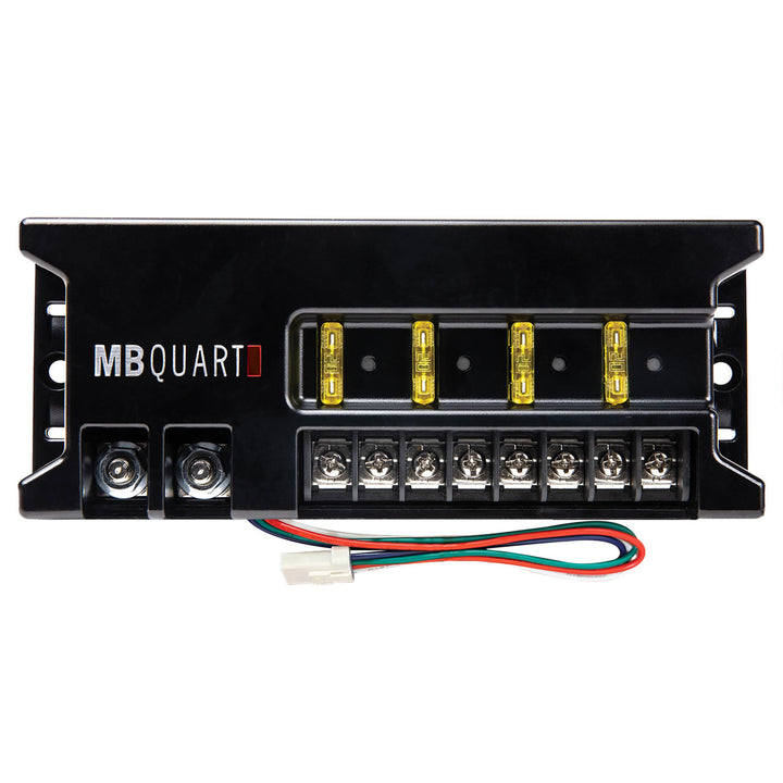 MB Quart 4 Circuit 20A Relay Bank with Plug & Play Capability for 12V Circuits