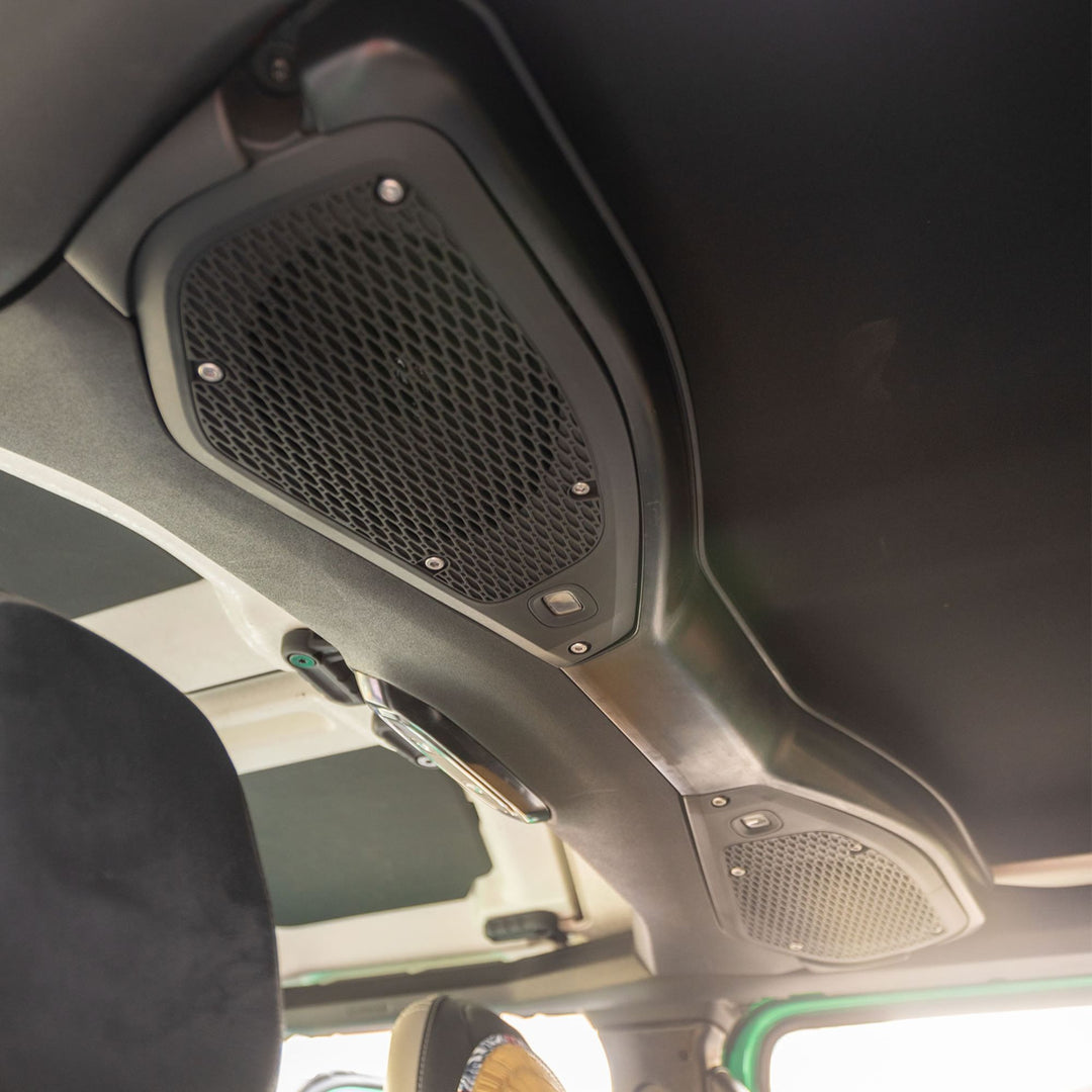 MB Quart 6x9" Tuned Rear Coaxial Speakers Upgrade for Jeep Wrangler/Gladiator