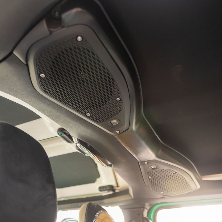 MB Quart 6x9" Tuned Rear Coaxial Speakers Upgrade for Jeep Wrangler/Gladiator
