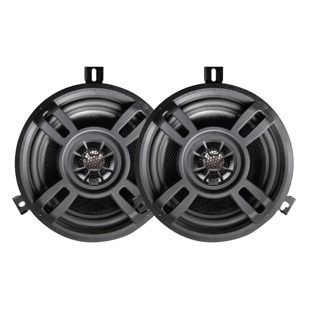 MB Quart Tuned Audio Package 6.5" Convertible Speakers for Jeep Wrangler (07-18)